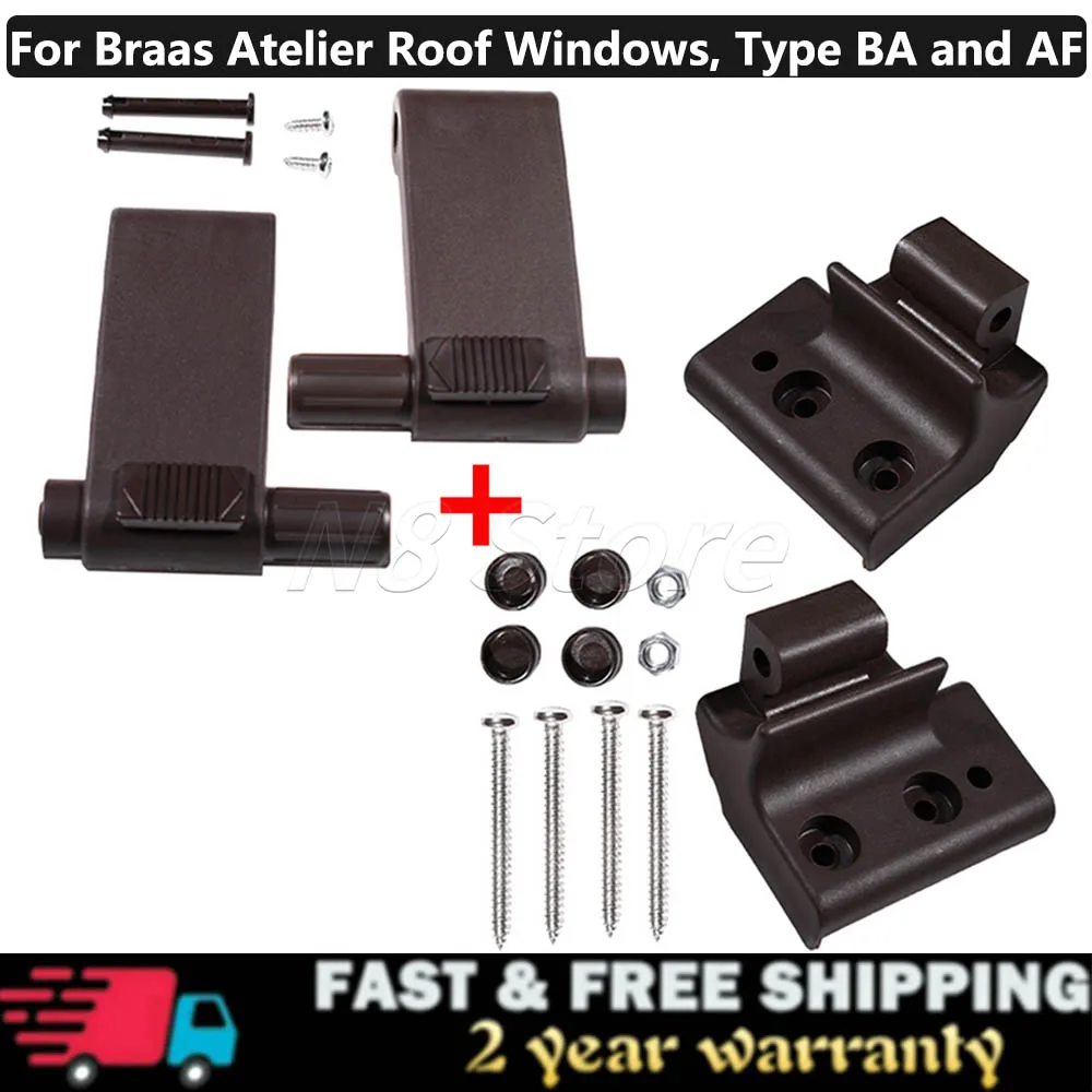 

Для Braas Roof Window Atelier Ручка и кронштейн Коричневые запасные части Braas DöRken