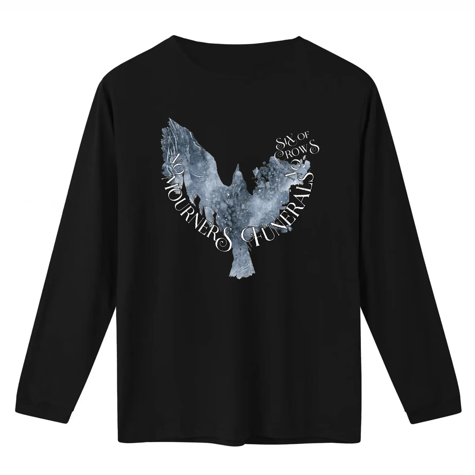 no mourners no funerals v3 gray and black T-Shirt Summer Casual Cotton Tee Oversized Streetwear Tops Vintage Graphic Print