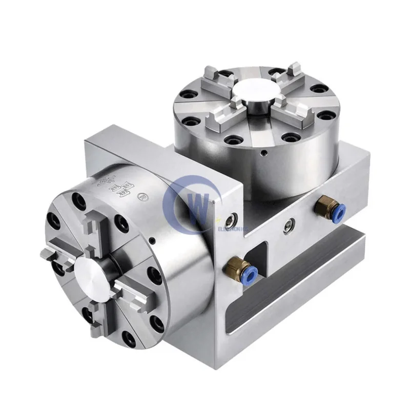 100mm Pneumatic manual Chuck for EDM Spark Machine Electrode Clamping Precision CNC Engraving Chuck apply to ER Interface