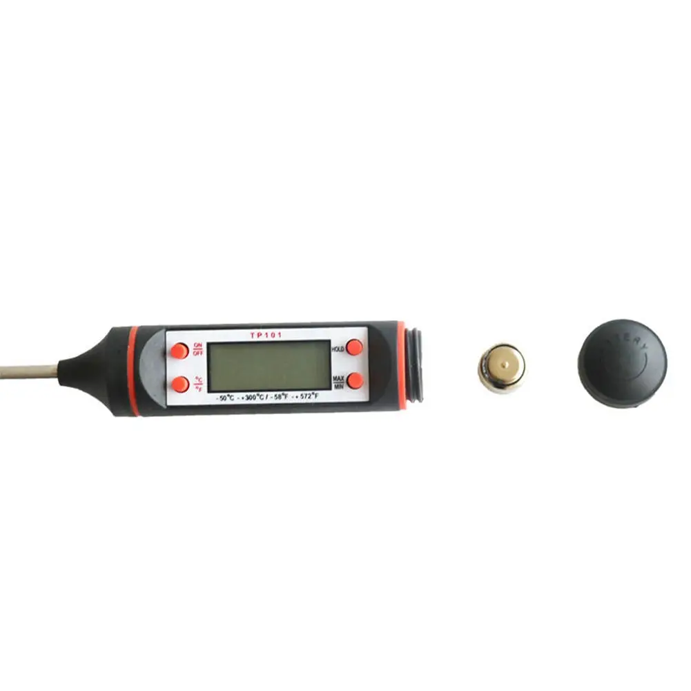 TP101 Thermometer Digital Probe Thermometer Kitchen Water Temperature Oil Thermometer Barbecue Baking Temperature Measurement