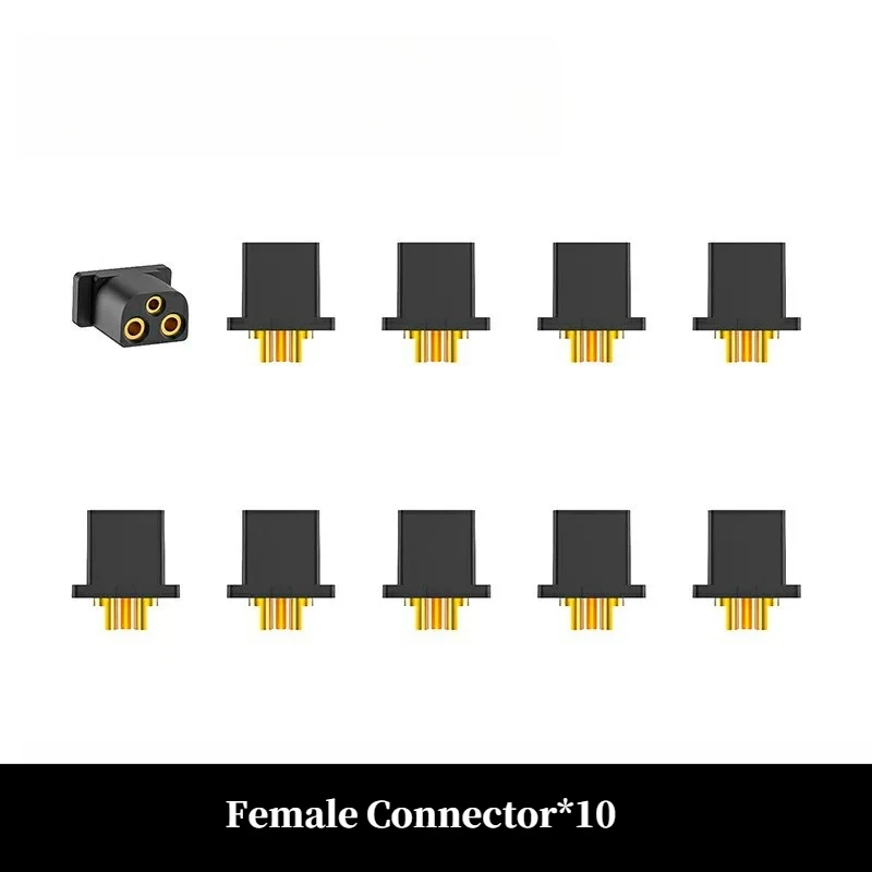 BT3.0 female black connector plug