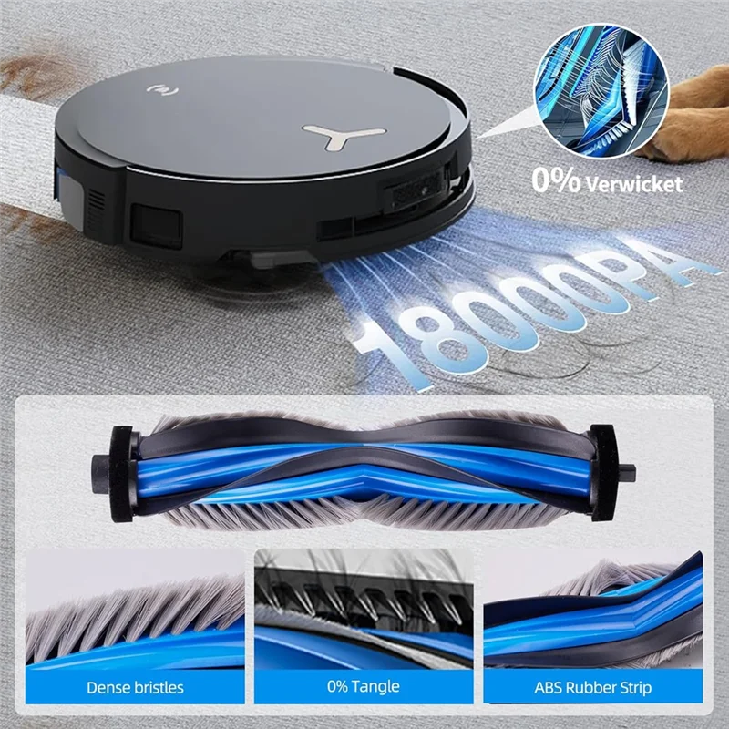 【الأجهزة المنزلية】طقم قطع الغيار (21 حزمة) لملحقات مكنسة الروبوت ECOVACS DEEBOT X8 PRO OMNI/X8 OMNI