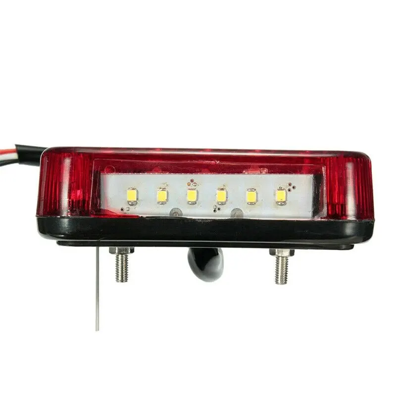 1Pc 20led 12V Waterdichte Duurzame Auto Truck Led Achterlicht Waarschuwingslampjes Voor Aanhangwagen Caravans