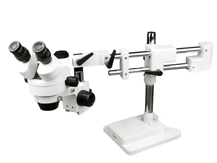 Wholesale Price TXB2-D10 Zoom Stereo Microscope 7X-45X New Trinocular Stereo Microscope With LED Ring Light
