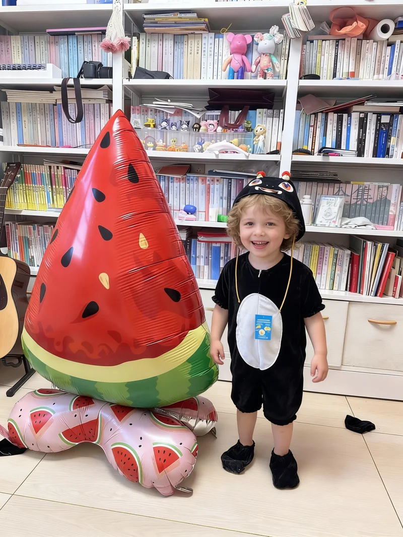 

1pcs Standing Balloon Watermelon Pineapple Avocado Lemon Balloons Supply for Garden Beach Festive Party Decoration Balloons