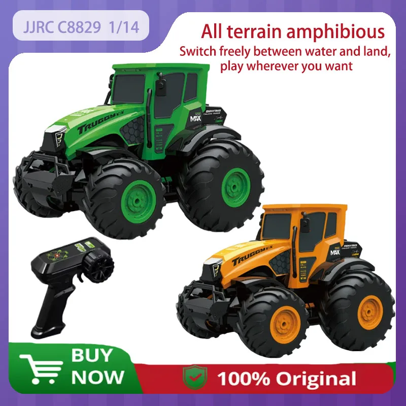 

JRC C8829 RC Car 2.4G full scale amphibious off-road vehicle 4WD all terrain amphibious Long battery life car model Man Toy Gift