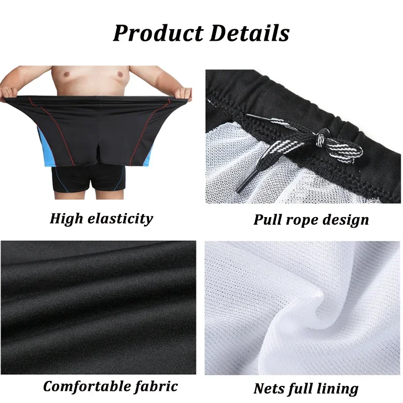 2023 costume da bagno estivo di grandi dimensioni costume da bagno pantaloncini da uomo ad asciugatura rapida piscina per adulti surf Boxer Beach Board costumi da bagno sportivi