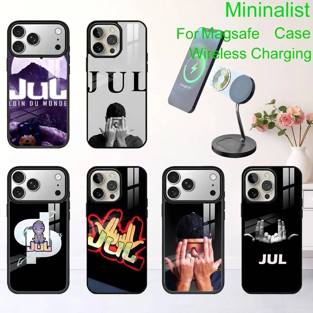 

J-Jul Rapeur DEPT Phone Case For iPhone17,16,15,14,13 Plus,Pro Max Magnetic For Magsafe Wireless Charging