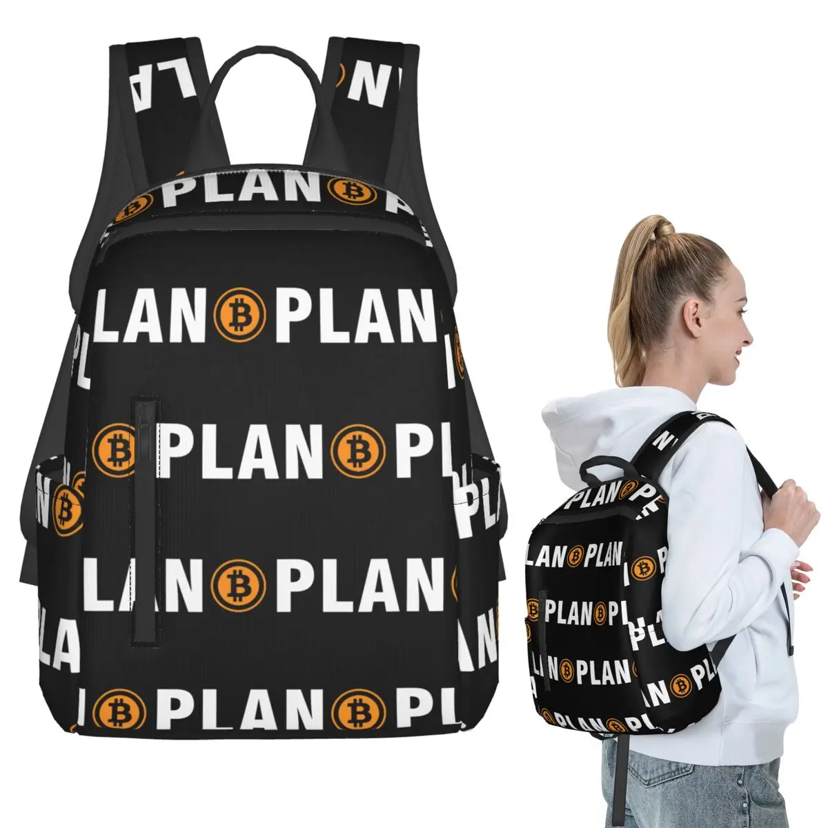 

Рюкзак с логотипом Bitcoin, студенческая сумка для книг, детская школьная сумка, сумки через плечо для компьютера, сумки для мальчиков и девочек