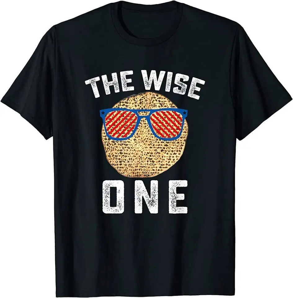 Passover The Wise One Jewish Pesach Funny Matzo Jew Holiday T-Shirt Funny S-5XL