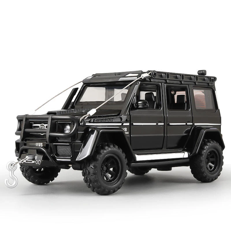 1:32 Benz G550 Adventure 4X4² V8 Alloy Cast Toy Car Model Sound and Light Children\'s Toy Collectibles Birthday gift