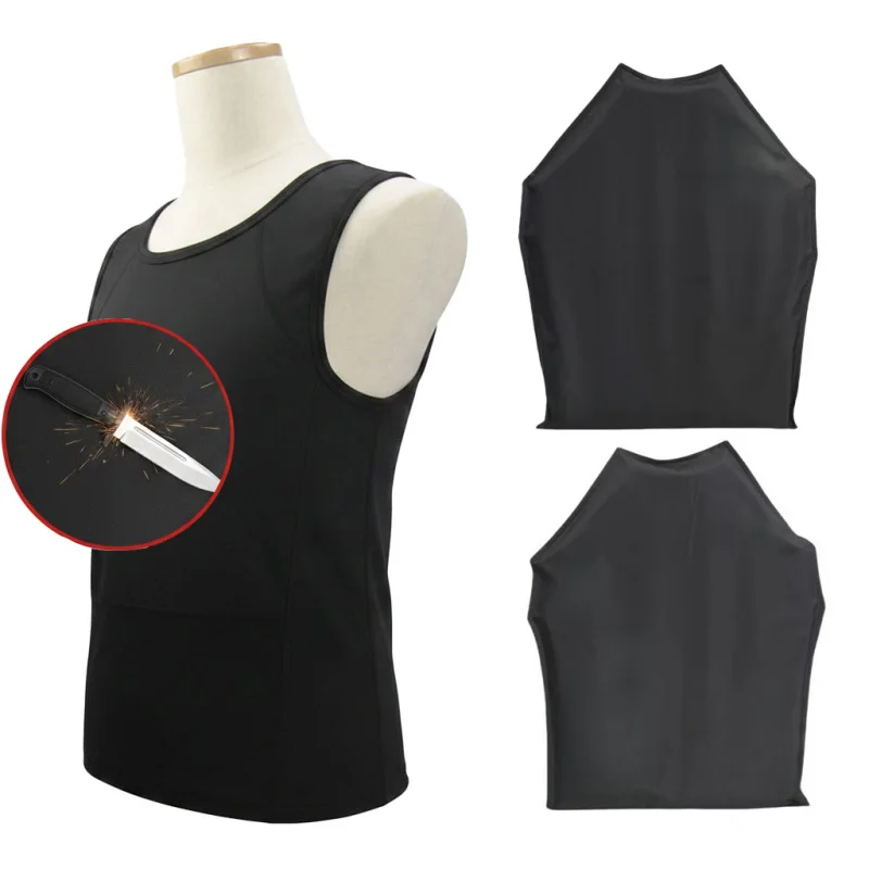 Stab-proof vest, puncture protection, for tactical vests, security self-defense stab-proof vest, concealed inner wear