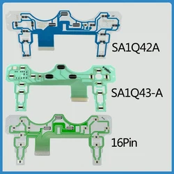 10Pcs Conductive Film SA1Q43-A 16PIN SA1Q42A For Sony PlayStation 2 PS2 Controller Gamepad Conductive Film Key Flex Cable Part