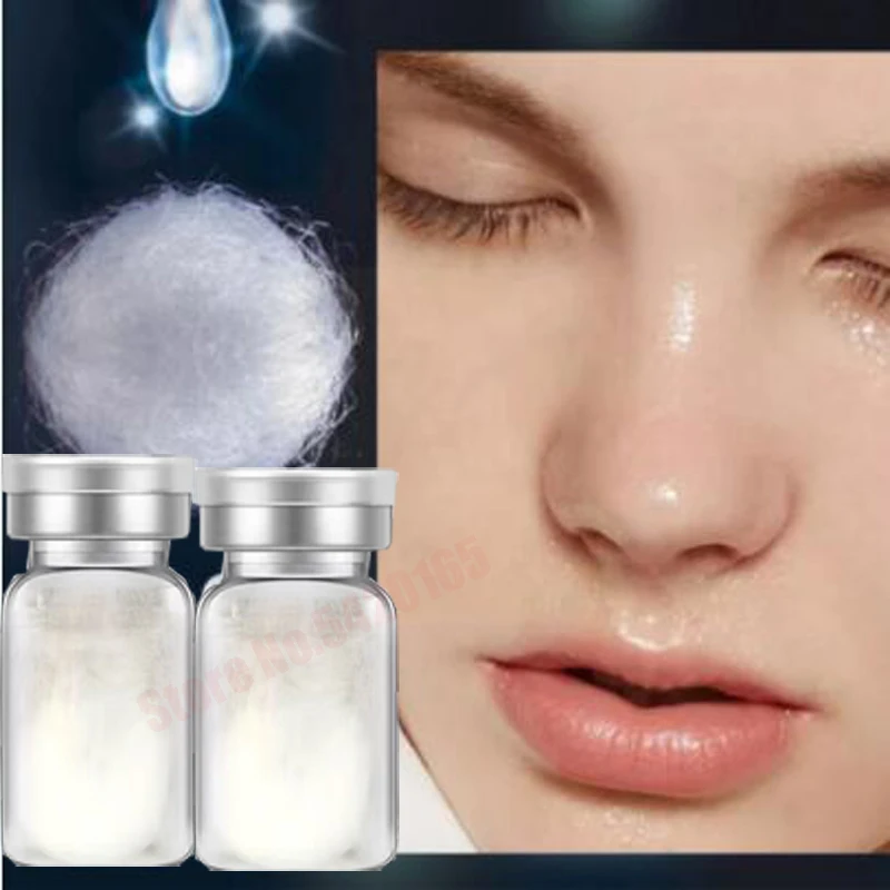 Pure Collagen Ball Natural Silk Protein Anti Aging Essence Firming Wrinkle Removal Korean Cosmetics Facial Serum