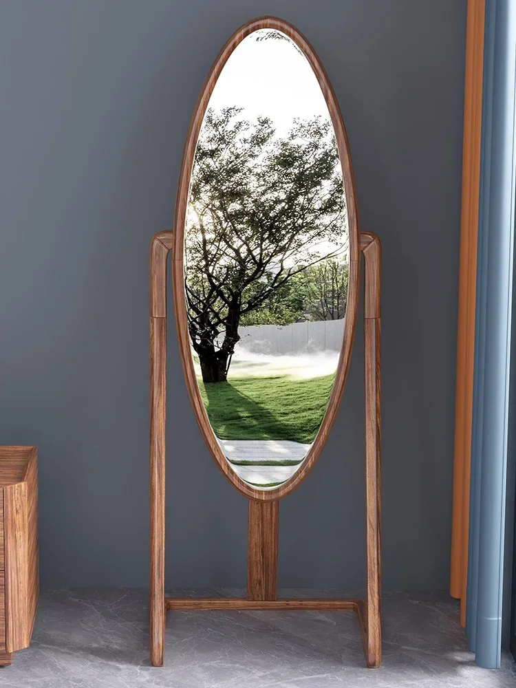 Bedroom Dressing Mirror New Living Room Full Body Full-Length Mirror Luxury Villa