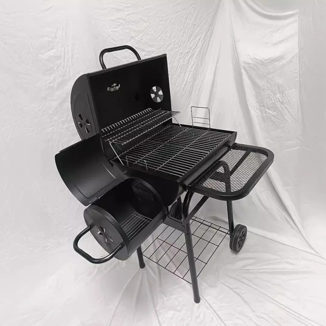 Jollymet Heavy BBQ Large barbeque grill single side panel with grill house grill