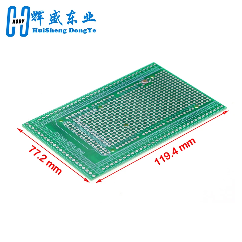 MEGA 2560 R3 Shield Board, Prototype Expansion Module with Screw Terminal Blocks & Double-Side PCB Kit