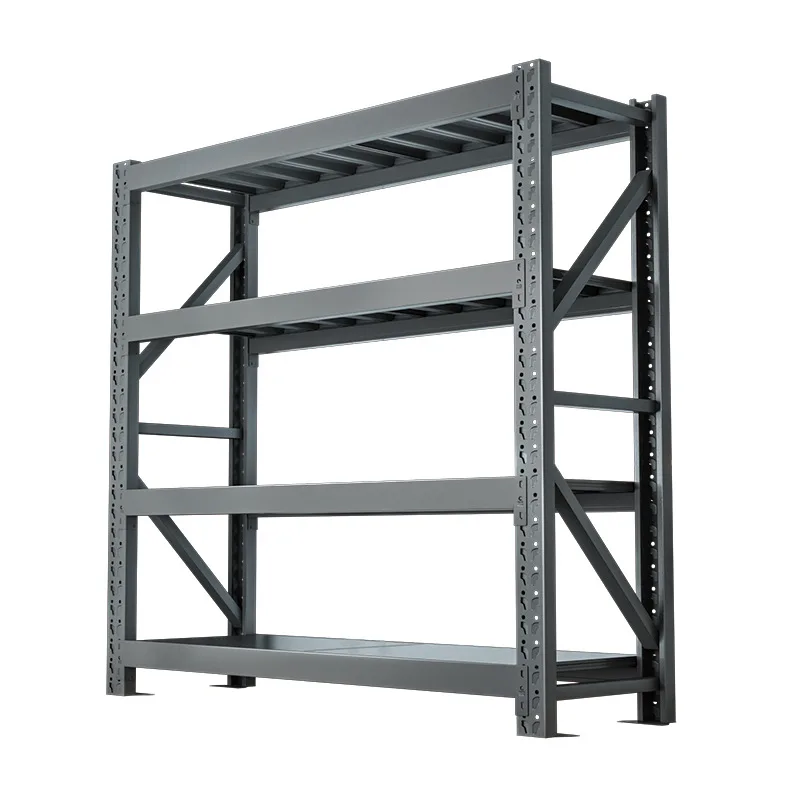 

Shelves Medium and heavy storage shelves Household shelves Multi-layer iron Warehouse