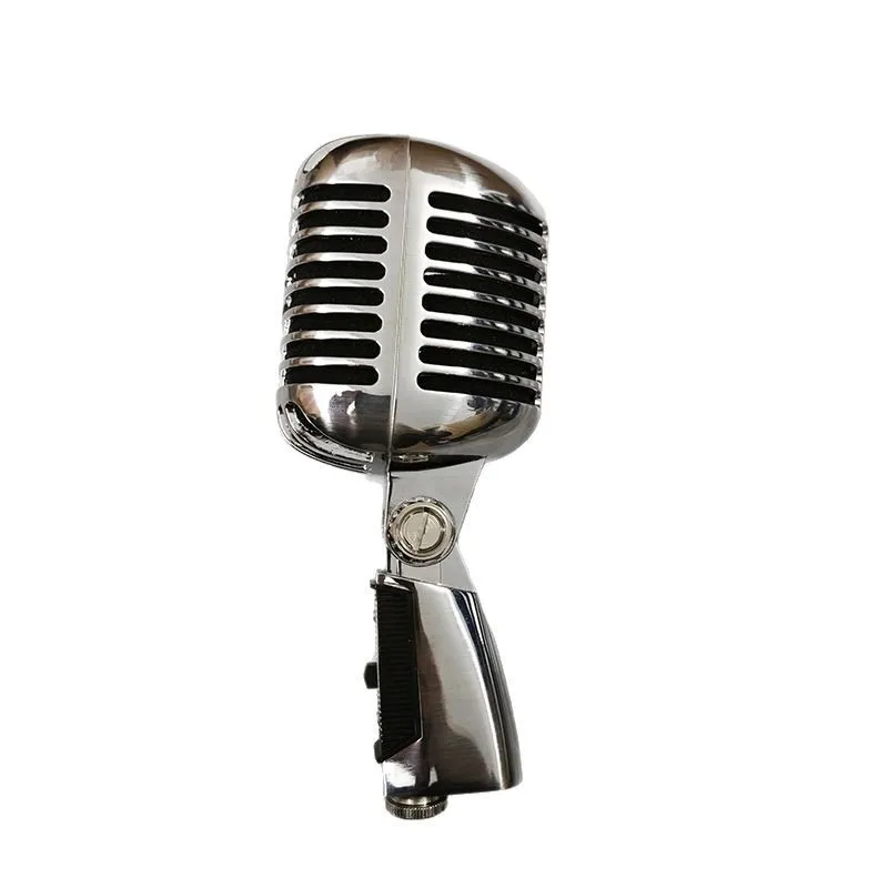 

55SH Microphone Stage Performance Singing Recording Elvis Dynamic Retro Wired Microphone