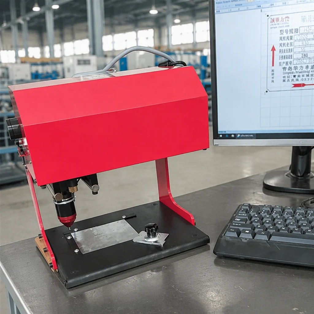 Macchina per Incisione e Marcatura di Targhe e Insegne in Metallo, Attrezzatura Elettrica per Incisione di Lettere su Parti Metalliche, Disponibile in Magazzino UE