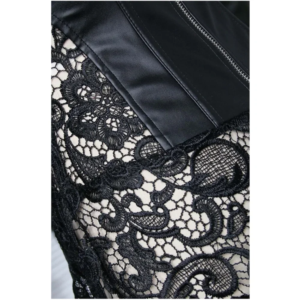 Sexy Lace Skirt Corset Vintage Shapewear Women Slimming Underwear Clothing Fajas Fashion Waist Trainer Body Shaper Woman Clothes