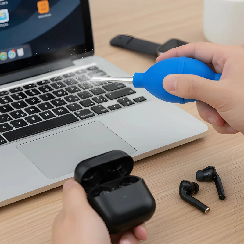 Air Blower Ball Cleaning Pen for Camera Phone Laptop Keyboard Soft Silicone Air Blower Blaster Pump Anti Dust Cleaner Tools view 5