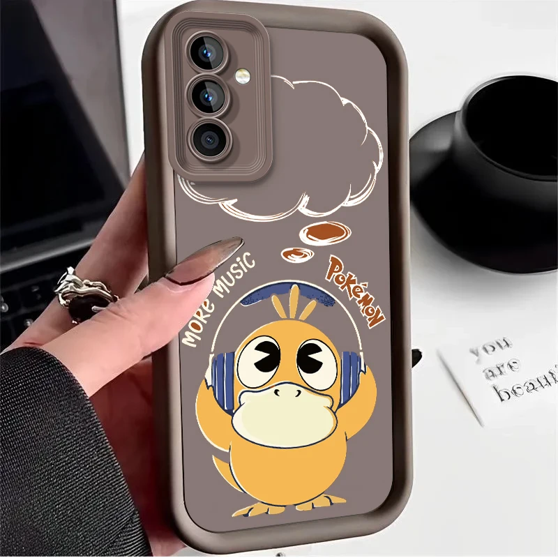 Pokemon Pikachu Gengar Case for Samsung Galaxy S24 S23 S22 S21 Ultra Plus S20 FE A54 A53 A52 A52S A51 A50 A50S A34 A33 5G Cover image 6