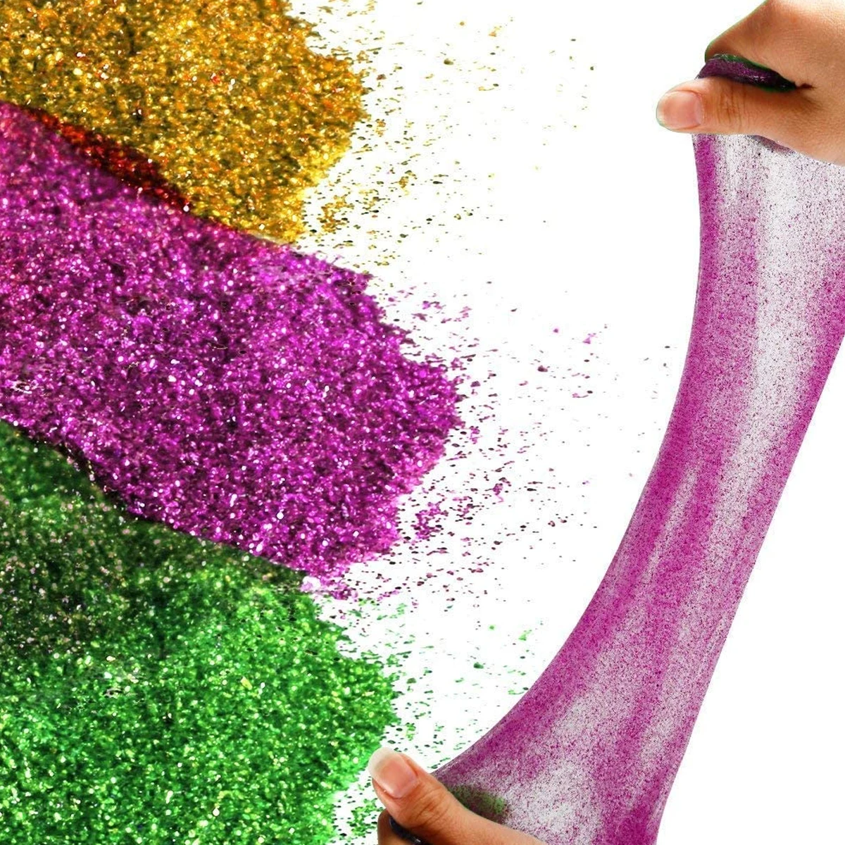 

12pcs Glitter Powders Sequins Nail Art Pigment Dust Set Assorted Sparkle Colors For Nails Face Body Eyes Lips Cheeks Craft
