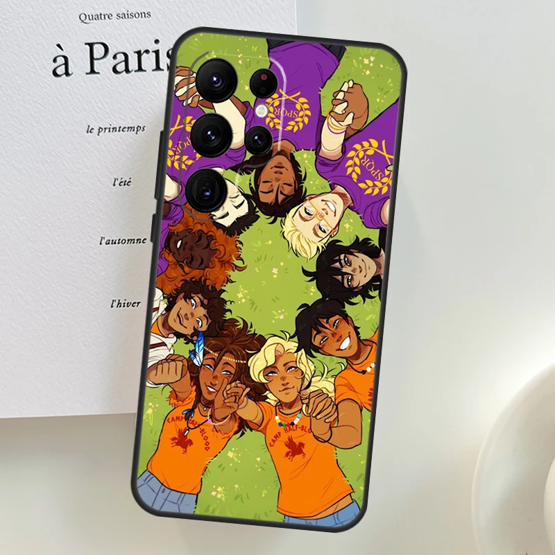 P-Percy Jackson Cartoon Phone Case For Samsung Galaxy S22 Ultra S21 S20 FE  S9 S10 Plus Note 10 20 S23 Ultra Cover - AliExpress 202192403
