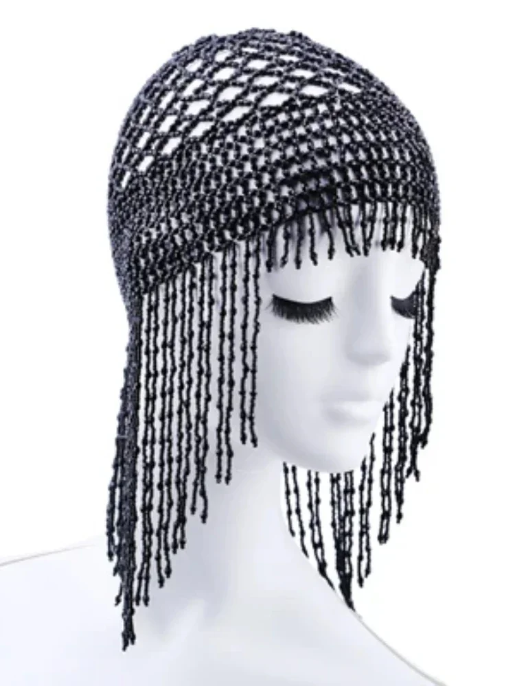 Kostuums Hoofddeksels Womens Exotische Cleopatra Kralen Buikdans Hoofdkap Hoed Haaraccessoire Hoofddeksel voor Feest Bruiloft Tonen