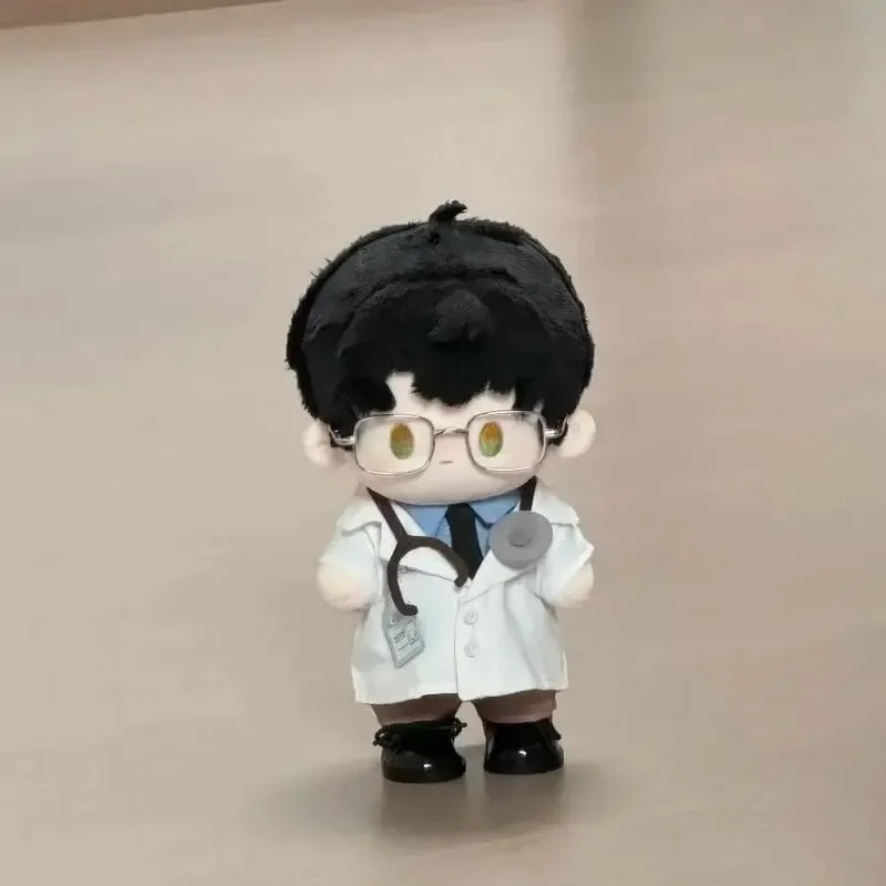 Love and Deepspace Zayne 20 cm poupée en coton manteau blanc vêtements médecin uniforme chirurgical pantalons hauts chaussures accessoires pour poupées idole