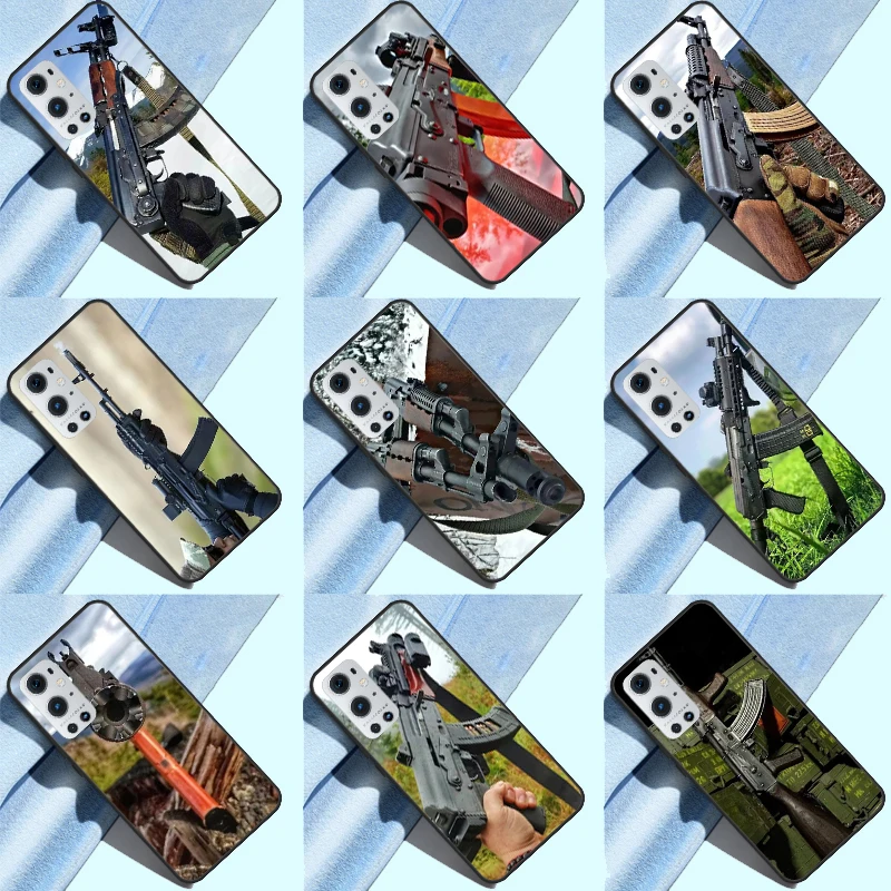 AK47 AK74 Silicone Phone Case For Oneplus 10 9 Pro 10R 9 R 9RT Ace 8T Cover For One Plus Nord 2 T Soft case