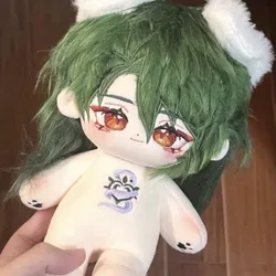 Game Anime GS Impact Cosplay 20cm Baizhu Soft Plush Adorable Embroidery Doll Toy Plush Collect Student Gift