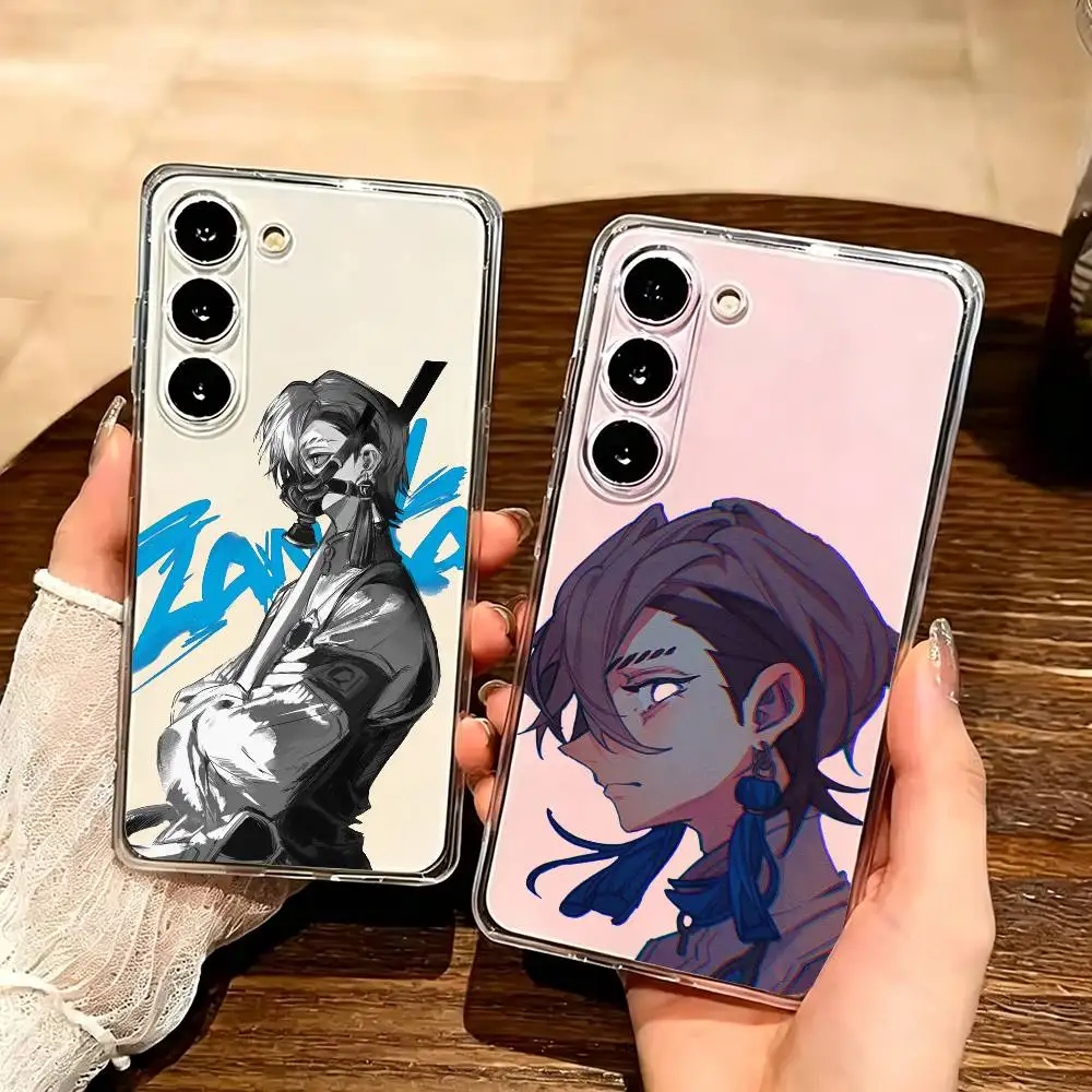 Anime G-GachiakutaS Zanka Clear Hard Phone Case For Samsung Galaxy A91,80,73,72 ,71,53,52,32 ,31,22,21s,20 Transparent Cover