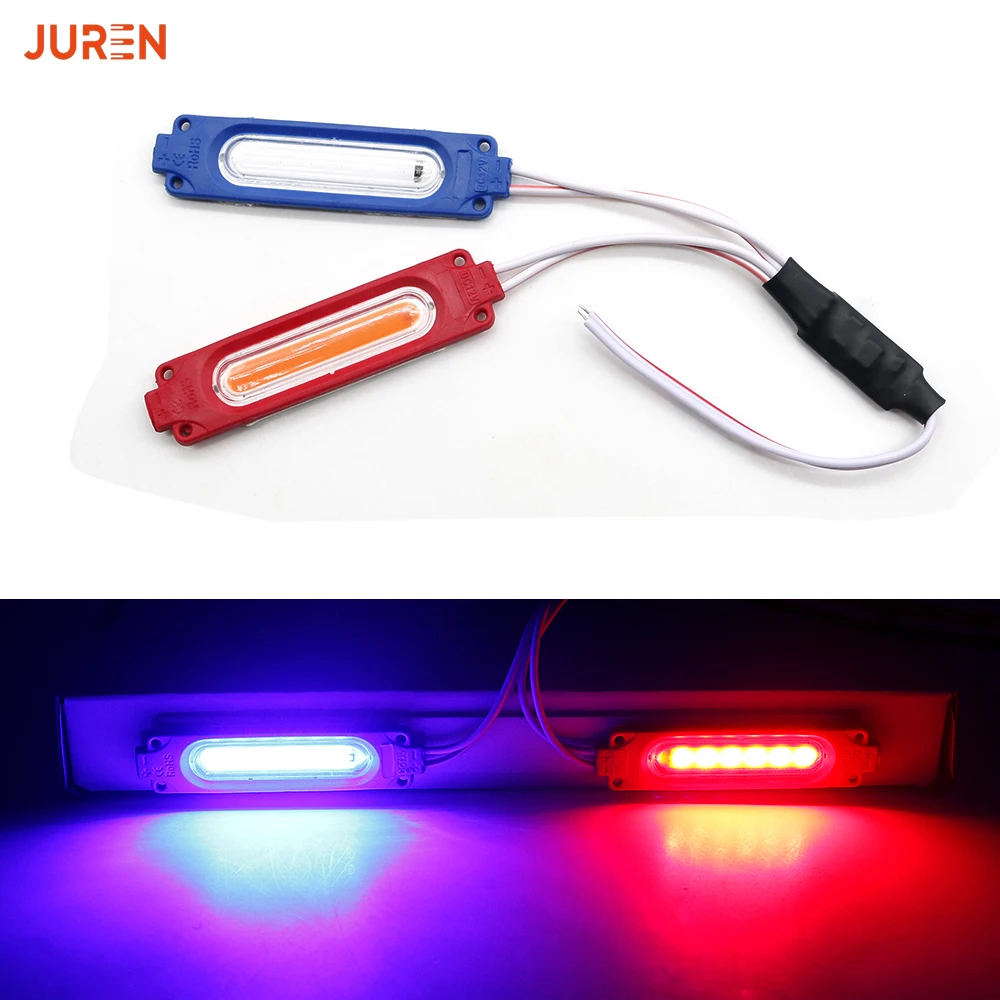 Module de Modification de voyant d'avertissement LED, 2 pièces, Module stroboscopique universel moulé par Injection pour éclairage de voiture et de moto