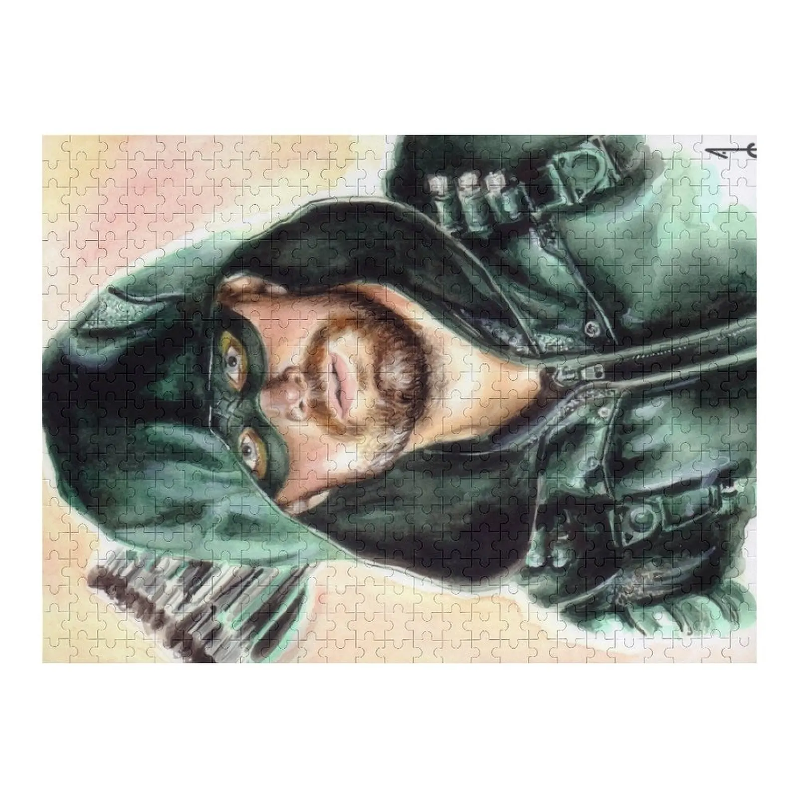 

Пазл с зеленой стрелкой, индивидуальное имя изображения, деревянная игрушка, рождественские подарки, головоломка