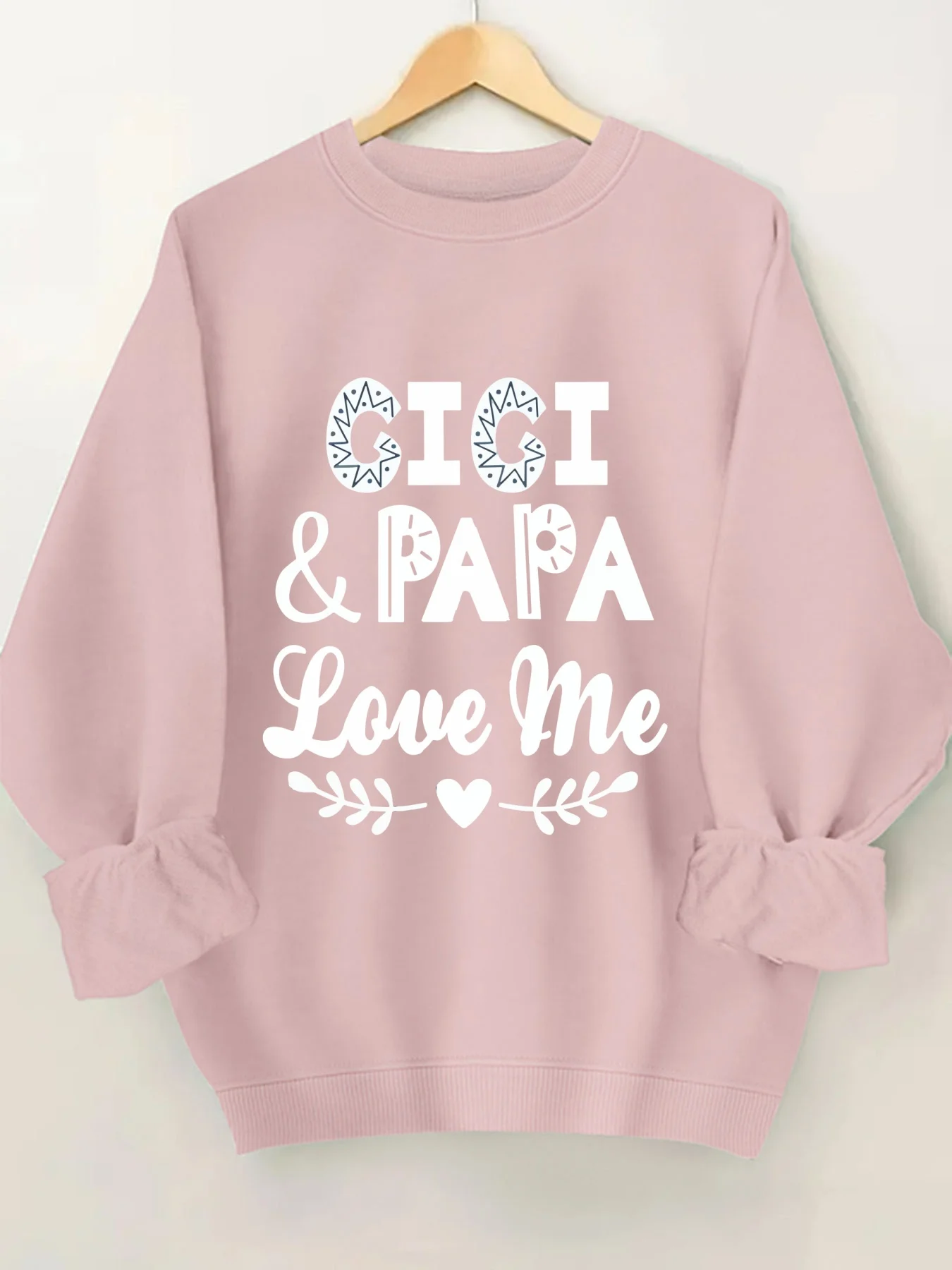 

Fashionable Letter Pattern Printed round Neck Sweatshirt for Women Stylish Casual Streetwear