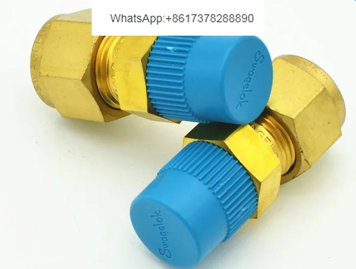 Conector de virola de latón 3/8, a B-600-1-4 macho 1/4 NPT