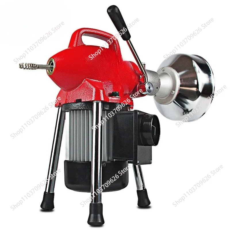 Pipe toilet dredging tool household kitchen toilet toilet clogging electric dredging machine type 75
