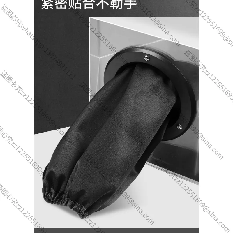 Suitable for integrated thickened box dust-proof acrylic sealed grinding processing box