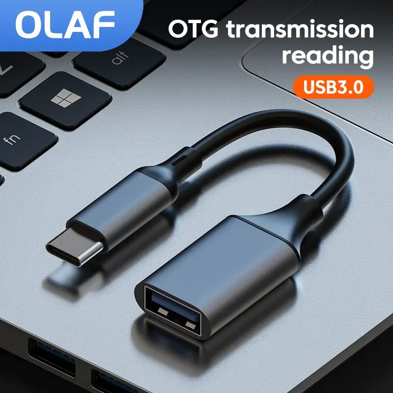 유형 C-USB 3.0 OTG 어댑터 USB 암-C 수 커넥터 케이블 고속 충전 데이터 전송 커넥터 otg PC 액세서리