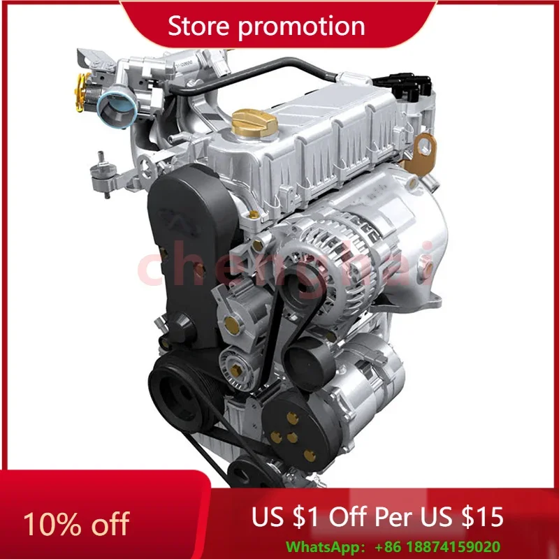 Conjunto de motor de repuesto para automóvil, para Chery QQ Tiggo 5x Arrizo 7 M7 A3 A5 A11 1100cc 800cc