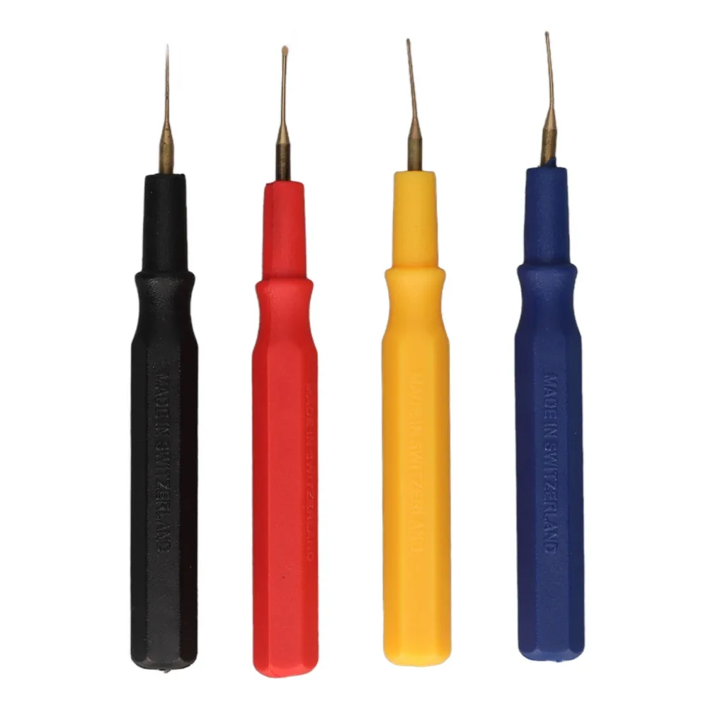 5Pcs Complete 5 in 1 Watch Tool 5 Pieces Metal Oiling Tool Compact Practical Watch Repair Lubrication