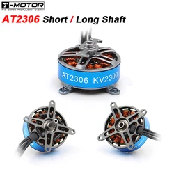 NEW T-motor AT2306 2306 1500KV 1900KV 2300KV 2-3S 3D/4D F3P Brushless Motor 8043/9047 Propeller For RC Fixed-Wing Airplane Drone