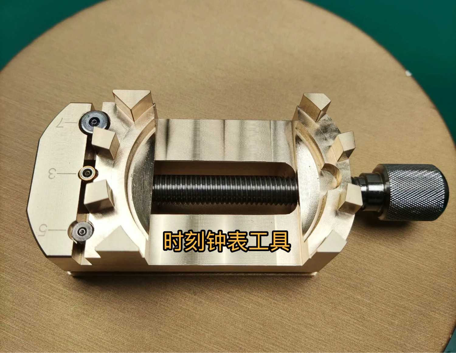 

Watch repair tool Multifunctional universal copper pliers Drilling handle head clamp Drilling case strap Breaking screw fixing