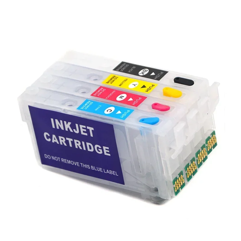 

Многоразовый картридж 802 802XL T802 для принтера Epson WF-4720 WF-4730 WF-4740 WF-4734 EC-4020 EC-4030 EC-4040 без чипа