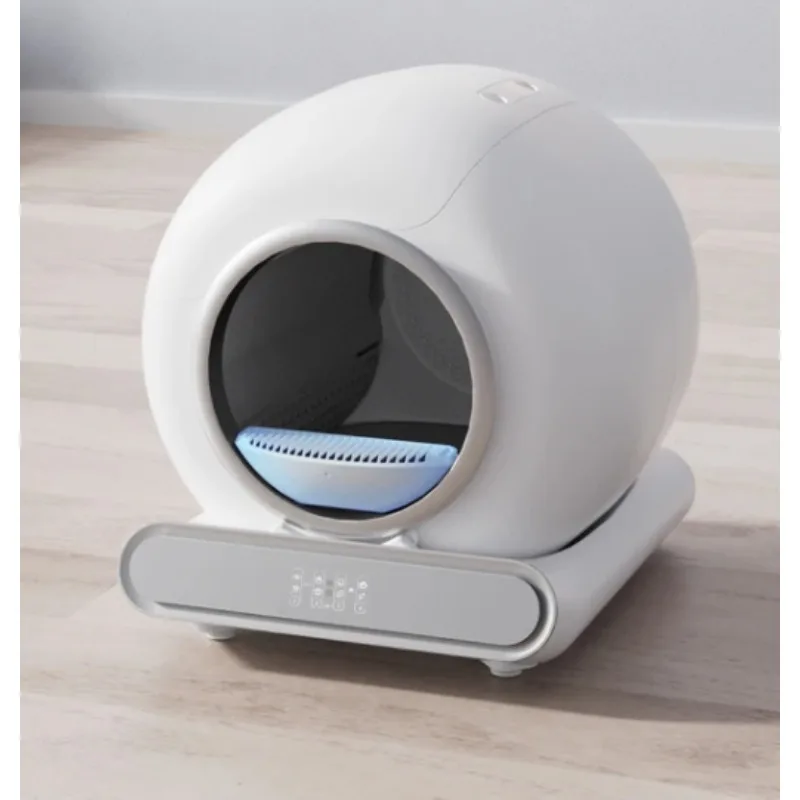 Automatic Smart Cat Litter Box Self-cleaning Cats Toilet Sandbox Fully Enclosed Cats Litter Box APP Control Pet Litter Tray Gato