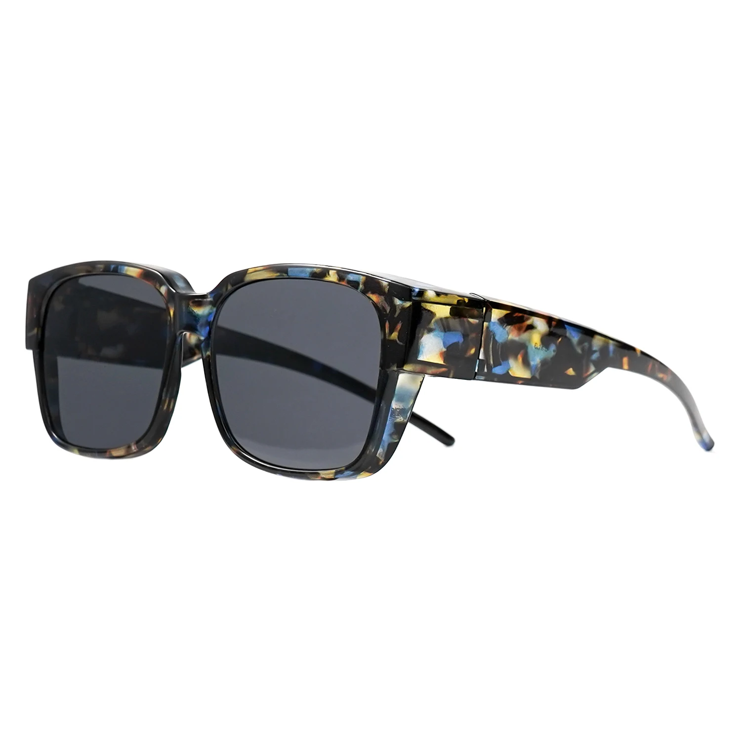 Oversized vierkante modieuze unisex zonnebril voor vrijetijdskleding, perfect voor fotoshoots, ideaal cadeau