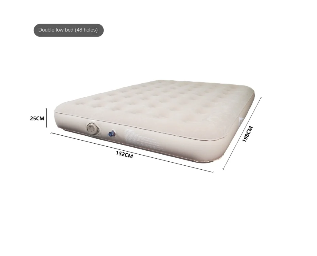 Double Bed One-button Automatic Inflatable Mattress Bed Electric Inflatable Mattress Outdoor Camping Mattress Portable