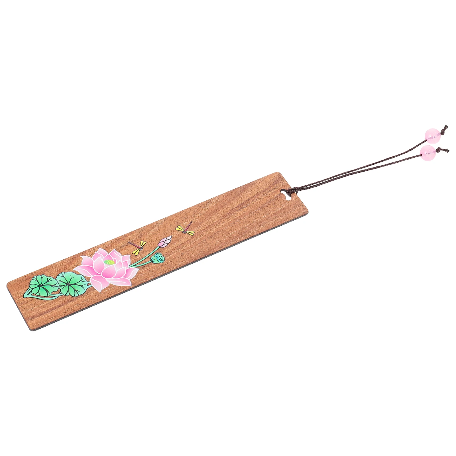 

1pc Creative Wooden Bookmark Painted Book Label Multipurpose Bookmarker Lightweight Reading Gift Unique Exquisite